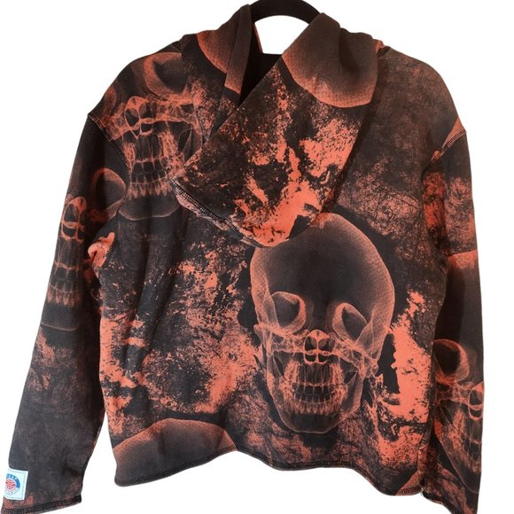 Russell Athletics ASAP Rocky Pullover Cropped Hoodie Women's XS - Picture 15 of 16